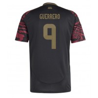 Camiseta Perú Paolo Guerrero #9 Visitante Equipación Copa America 2024 manga corta